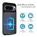 YINGYKJ Battery Case for Pixel 9/10 Pro XL, Upgraded 10000mAh Battery Pack Rechargeable Charger Case with Wireless Charging Compatible for Pixel 9/10Pro XL(6.8 inch) External Charging Cover(Black)