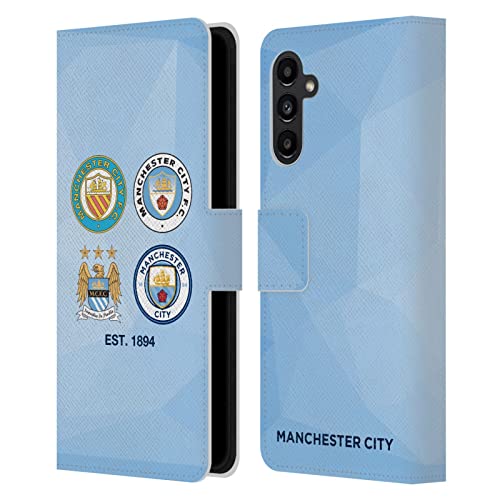 Protection intégrale Manchester City pour Samsung Galaxy A13 5G cuir