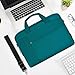 DOMISO 17 Zoll Laptop Tasche Aktentasche Schultertasche Business Wasserdicht Notebooktasche für 17-17.3" Notebook/Dell Inspiron/Lenovo IdeaPad/HP Envy/MSI GS73VR Stealth Pro/ASUS ROG,Teal