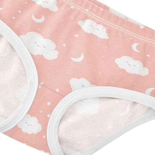 Girls Underwear Soft Cotton Cute Cloud Kids Panties in Sizes 2/3t, 4t, 5t, 6 and 84