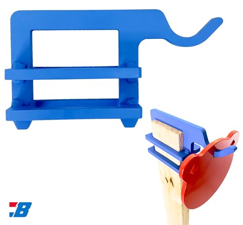 Bash Target Supply 'No Hostage or Hostage Shooting Target' Hangar for AR500/AR550 Steel Silhouette or Round Plates, Any Caliber Handgun, Rifle or Shotgun - Gong Hook Mount Only