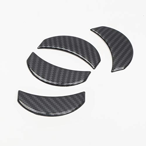 ITrims Car Accessories for Toyota Tacoma 2016-2023 Interior AC Air Vent Outlet Cover Trims Auto Styling Decoration Sticker ABS Carbon Fiber 8PCS