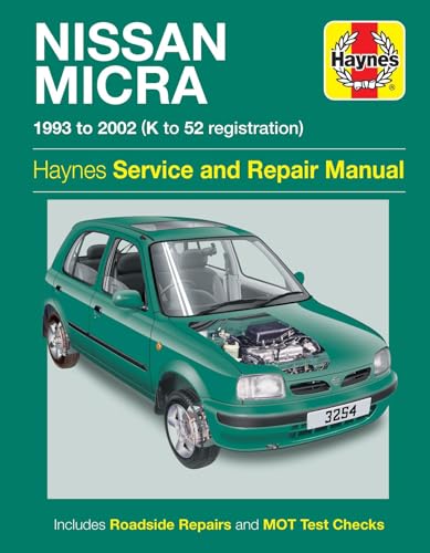 Nissan Micra (93 - 02) Haynes Repair Manual