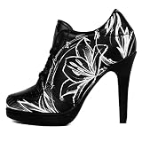 MISSY ROCKZ Sketch It No. 3 just Black, Größe:EU 40 / UK 7 / US 9, Absatz:8.5 cm