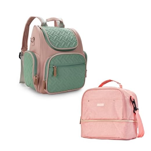 MOMIGO Breast Pump Bag with Cooler Compartment