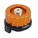 Produktbild JIFNCR Herd Brenner Adapter Gasflasche Adapter für Outdoor Camping Wandern Ofen Konverter Stecker Camping Herd Adapter Auto-Off Gaspatrone Tank Zylinder Adapter