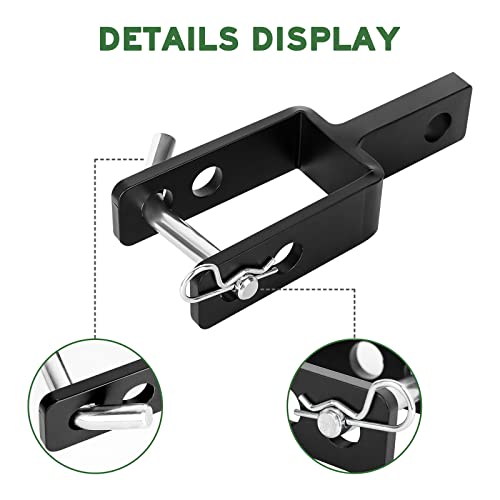 Ebesttech 1Pc Quick Hitch Adapter Bracket Fit For Category 1 Quick Hitch Used To Adjust Top Link Bracket Movements Adjustable Top Bracket Hitch Adapter #TOP4