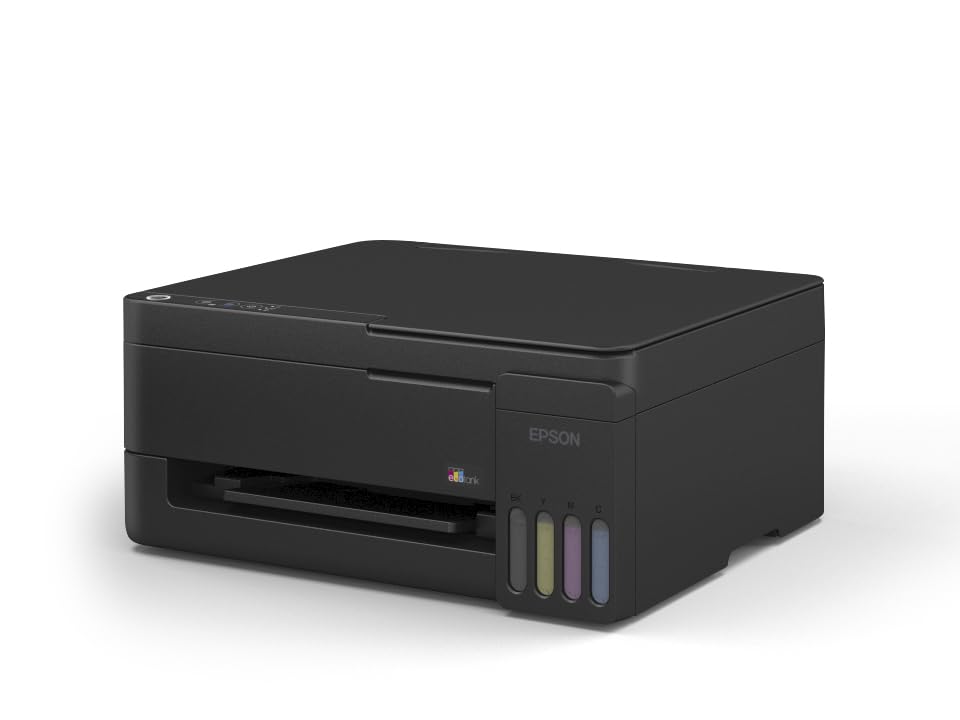 Image of Epson EcoTank L3313 (New Launch) InkTank A4 Colour Printer, Scanner, Copier for Home & Office, 5760x1440dpi Resolution, Low Printing Cost at just 9 Paise per Black Print and 33 Paise per Colour Print