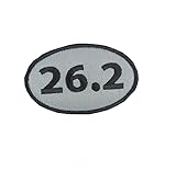26.2 Marathon Running Patch |Hook & Loop Patch Full Embroidery Patches for Caps Bags Vests Jackets Backpacks Uniforms Runner Track Run (26.2)