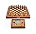 Produktbild MILLENNIUM Chess Classics Exclusive  Schachcomputer mit Exclusive Sensorbrett und legendären Schachprogrammen ChessGenius & The King mit adaptiven Spielstufen M828