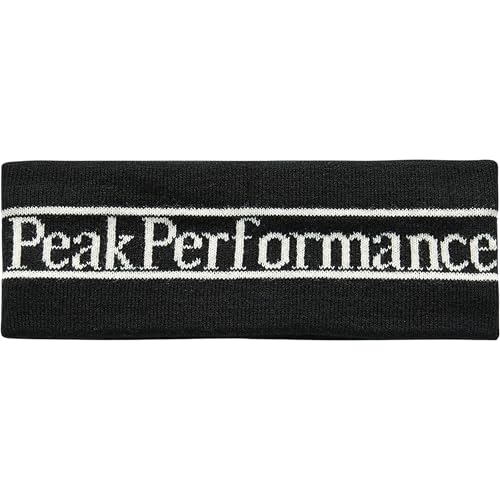 Peak Performance Unisex Pow Stirnband, Black-Vintage White, ONE Size