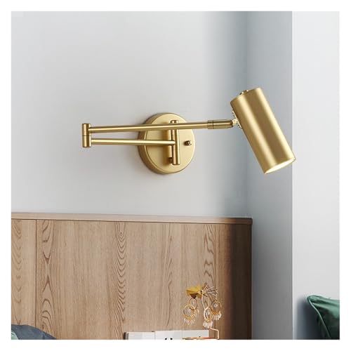 Aplique de pared telescópico plegable con iluminación LED moderna 3
