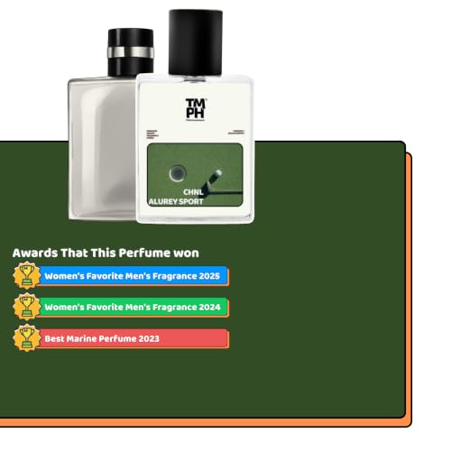 Image of TMPerfumehouse Chnl Alurey Sport EDP for Men | Amber, Woody & Long Lasting Perfume Spray | Aromatic, Woody, Fresh Spicy Fragrance | Luxury Gift for Him | TMPH | 50ml