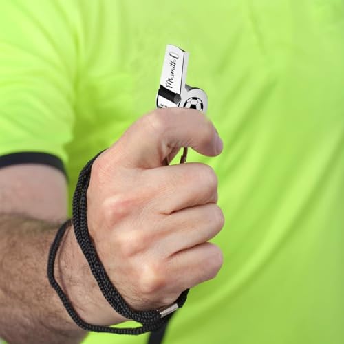 Silbato deportivo personalizado de acero inoxidable miniatura 3