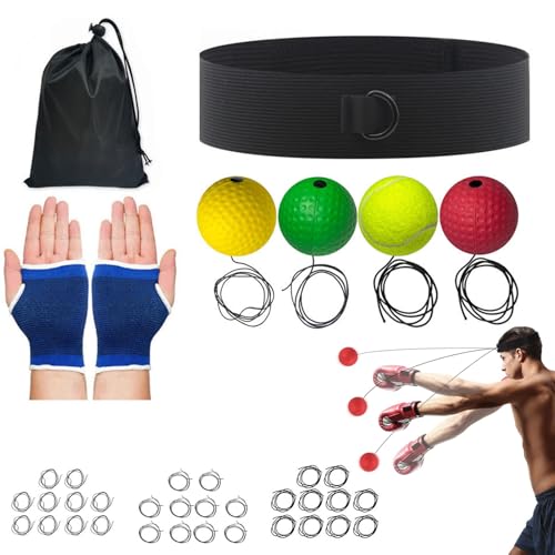 Balle réflexe boxe fitness adolescent adulte entraînement coordination agile