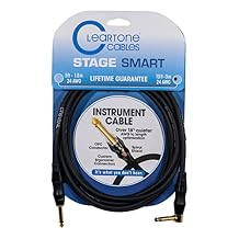 ClearTone Stage Smart Instrument Cable 10 ft -1-Pack