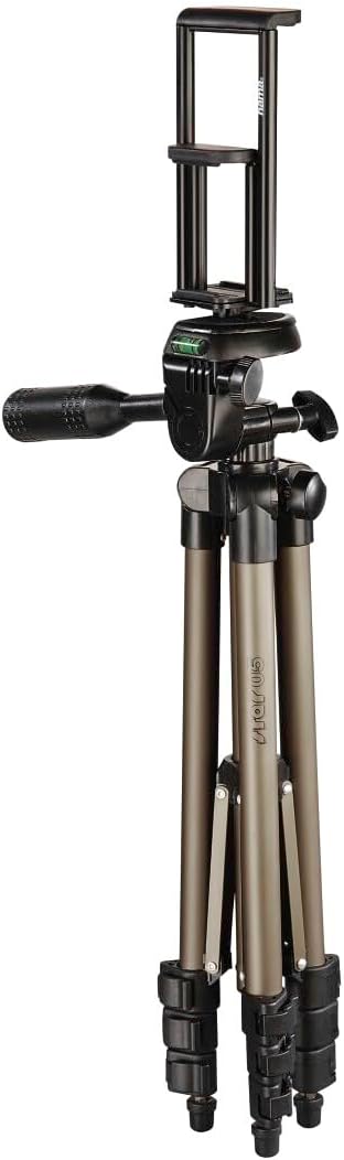 Hama 4619 106-3D Tripod for Smartphone/Tablet/Camera Champagne