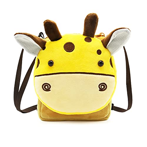 Animal children shoulder bag crossbody bag toy bag kindergarten cute giraffe animal cartoon girl bag cell phone bag