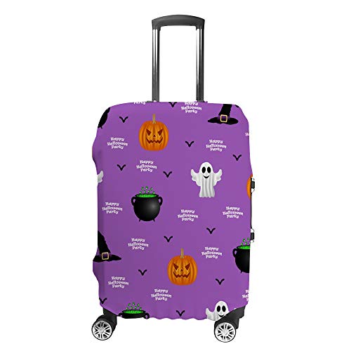 Housse de protection pour valise Chehong Happy Halloween pour bagage cabine