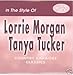 LORRIE MORGAN & TANYA TUCKER Country Karaoke Classics CDG Music CD