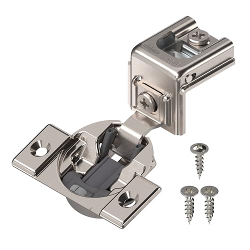 Blum Compact BLUMOTION Hinge Kit 1-3/8" Overlay 110° for Face Frame