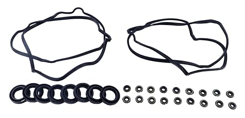 Image of Valve Cover Gasket and Spark Plug Seal Set 11213-38030 Compatible with Lexus LS460 2007-2017 LS600hL 2008-2016 GS460 2008-2011 GS430 2007 GS350 2007-2011