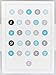 My Baby Sam Chevron Wall Art, Aqua/Gray