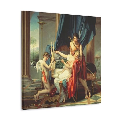 Sappho et Phaon David - Impression sur toile - Rompez la monotonie avec une décoration murale