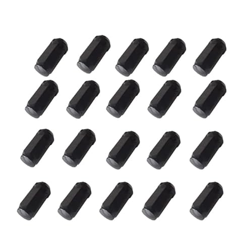 20pcs 14x1.5 45mm Acorn Black Wheel Lug Nut Mag Steel for VE VF Holden Commodore for Toyota 78/100 /200 Landcruiser