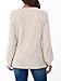 AUTOMET Womens Long Sleeve Tshirts Casual Tunic Work Tops Cute Pullover Sweaters Fall Travel Outfits 2025 Dressy Blouses Apricot L