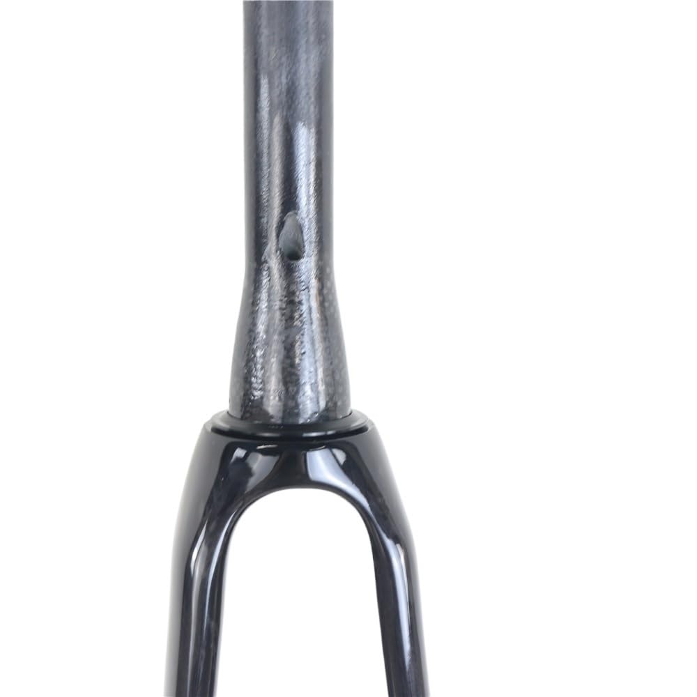 Fahrrad Gabel Carbon-Rennradgabel, Carbon 700c Disc Max-Reifen, 32C Flat Mout, 140 mm Steckachse, 100 x 12 mm, alle inneren versteckten Rennrad-Disc-Gabeln Fahrradgabeln