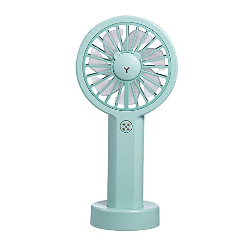 Kiaya Ventilador de mão Mini Mesa Portátil Ventilador USB Forma de Urso Bonito 3 Engrenagens Ajustáv