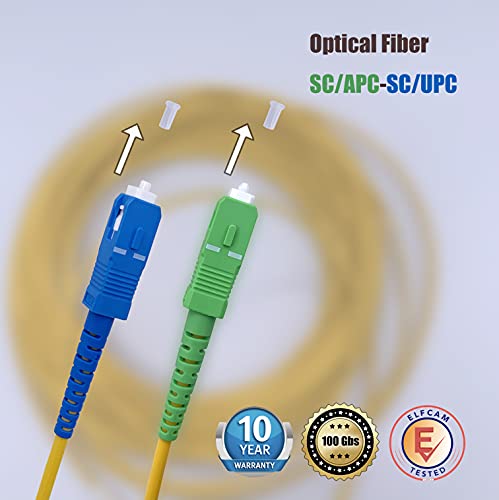 Câble fibre optique domestique jarretière SC/APC SC/UPC 40M pour Freebox