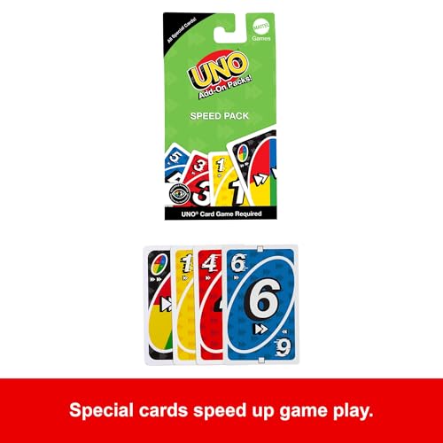 Mattel UNO Games Zusätzliches Kartenspiel für Kinder, Erwachsene und Familie, JCV57 – Bild 3