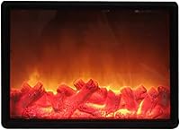 Vista 1 de Christmas LED Flame Lamps, Portable Simulated Fireplace Light, 2 Modes Setting Electric Fireplace with 3D Realistic Flame Effect Light for Outdoor