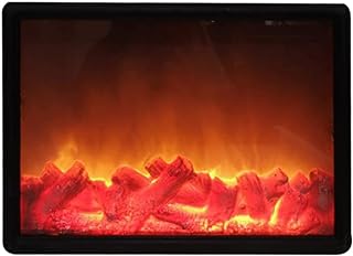 CZSMART Simulated Fireplace Light Flameless LED Fireplace Lantern Simulation Flame Fireplace Light USB Fireplace Lantern Tabletop Decorative Fire Place Ornaments Home Decor, 30x21x7.8CM