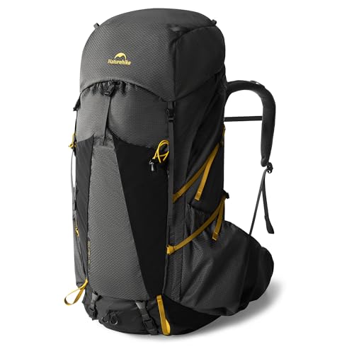 Naturehike Seek Wind plecak trekkingowy, 35 l/65 l, dla mężczyzn i kobiet, plecak turystyczny, wodoszczelny, plecak podróżny, plecak outdoorowy z pokrowcem przeciwdeszczowym, na kemping, do jazdy na