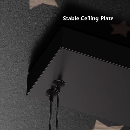 Luminaire suspendu multi-lumières pour l'ambiance d'un restaurant moderne