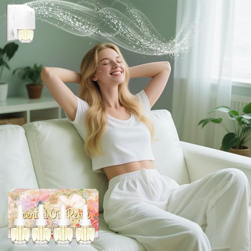 Image of Plug In Air Freshener Refills for Home, 12 Pack 7.92 FL OZ