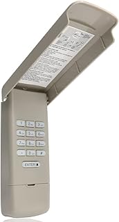 878MAX Garage Door Opener Keypad, Replace 877max 877LM 376LM 377LM 977LM, Fit for All liftmaster/Chamberlain Garage Door Openers Manufactured Since 1993, Red, Yellow, Purple, Green Learn Button