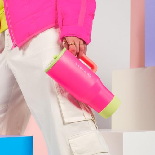 image for HydroJug Traveler - 32 oz Water Bottle with Handle & Flip Straw - Fits