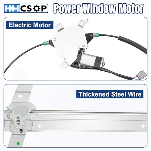 Image of Front Right Passenger Power Window Regulator w /Motor for Lincoln Town Car