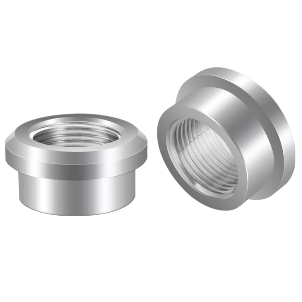 3/4 NPT Aluminium Innengewinde Stufenschweißstopfen, Montagebeschläge, 2 Stück