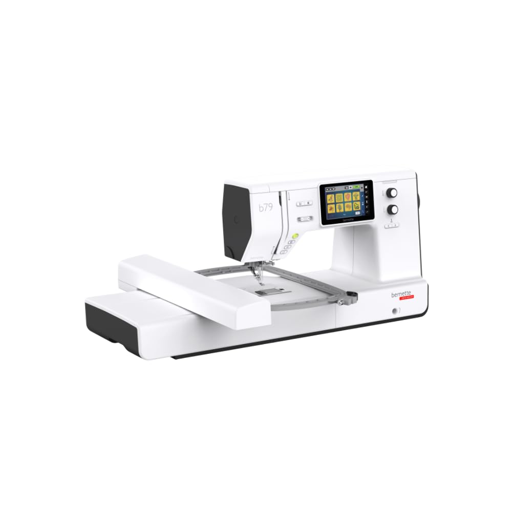 Bernette B79 Computer Näh- und Stickmaschine inkl. 2 Sticksoftware Modulen | für optimale Näh- und Stickergebnisse und hohem Nähkomfort