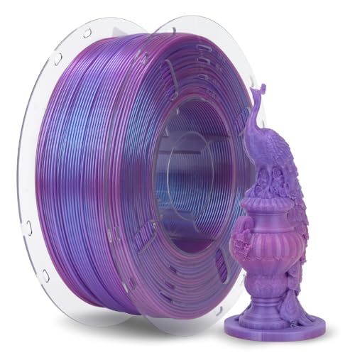 VOXELAB Chameleon HS PLA Filament 1.75mm, Smooth Color-Changing High Speed Max 500mm/s,...