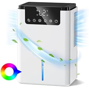 TUKIMA 2200ml Elektrischer Luftentfeuchter Modell A1