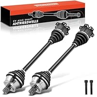 Frankberg 2x Antriebswelle Achswelle Schaltgetriebe mit ABS Vorderachse Kompatibel mit A4 8E2 8EC A4 Avant 8E5 8ED A4 Cabriolet 8H7 8HE Exeo 3R2 ST 3R5 Replace# 8E0407271AT