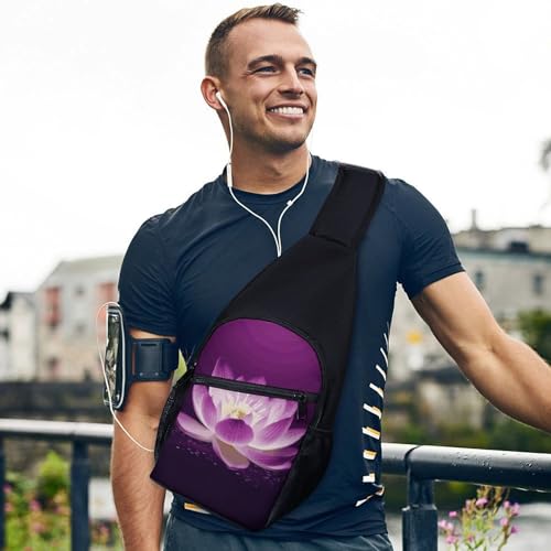 Morrales tipo Sling Bag para viaje y senderismo miniatura 3