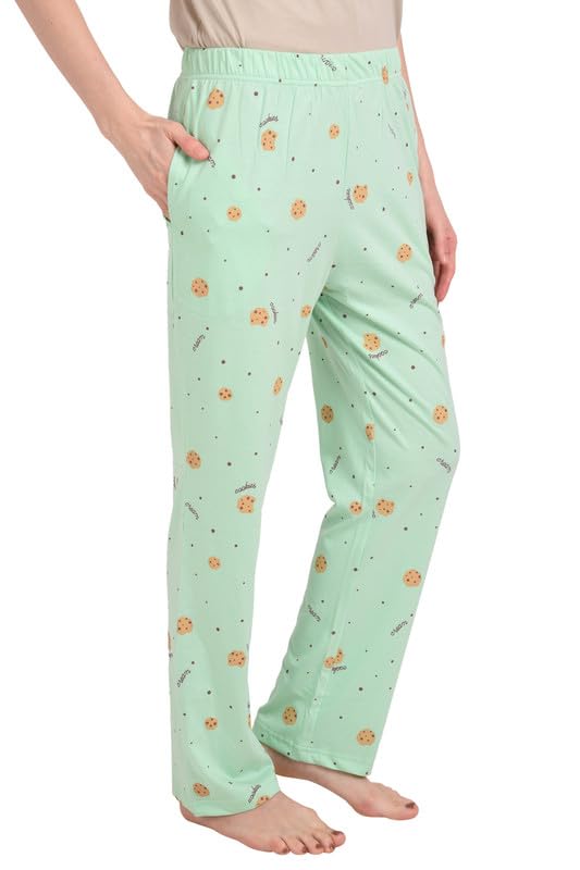 Image of Bedtime story Cotton Night Suit for Women Girls | Women's Cotton Printed Pant & Top Night Suit Set Pyjama Set Sleepwear Nightwear Nightdress Loungewear