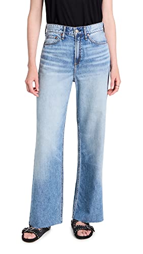 rag & bone Women's Logan Jeans, Dana Point, Blue, 32